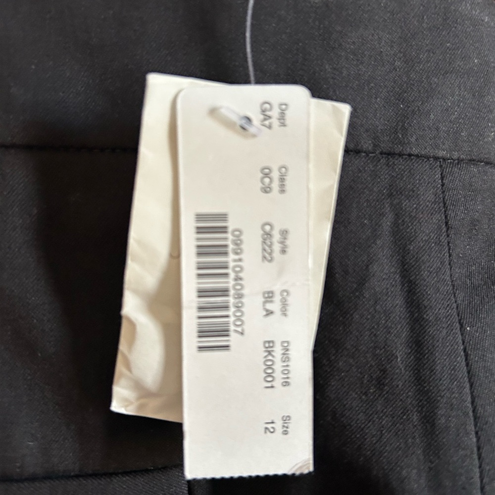 J. Crew Patio Pants, NWT, Black, size 12, perfect fit - Picture 2 of 6